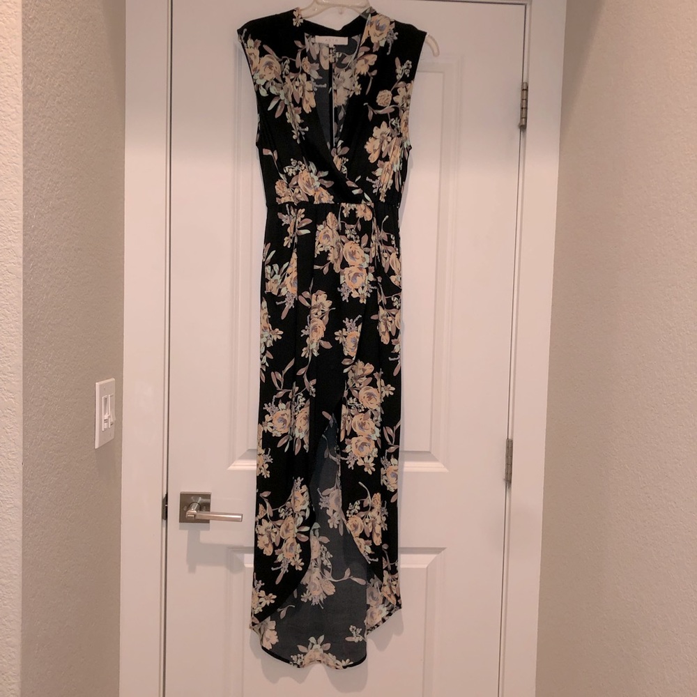 Astr High Low Floral Maxi
